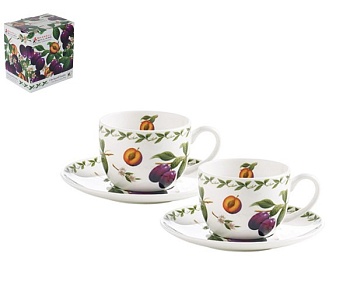 Набор кофейный 4 предмета Слива