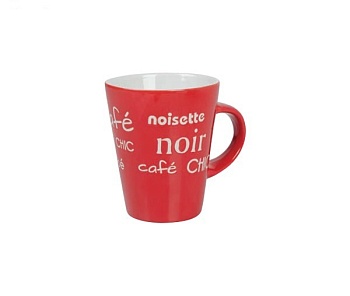 Кружка 300 мл., красная Cafe Color