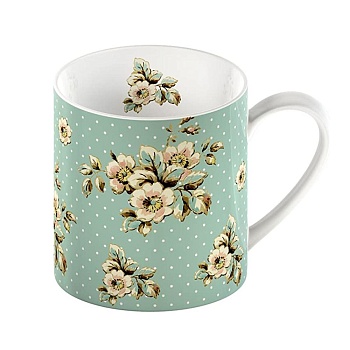Кружка Green Floral Cottage Floral 330 мл. Кружка Green Floral Cottage Floral 330 мл.