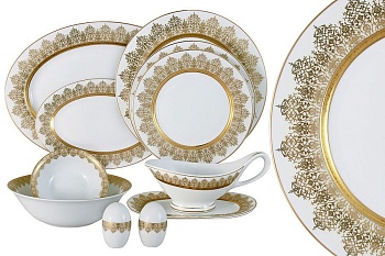 Сервиз столовый 27 предметов 6 персон Бруней