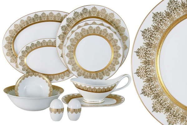 Сервиз столовый 27 предметов 6 персон Бруней