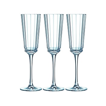 Рюмка для шампанского  170мл. 6шт Maccassar