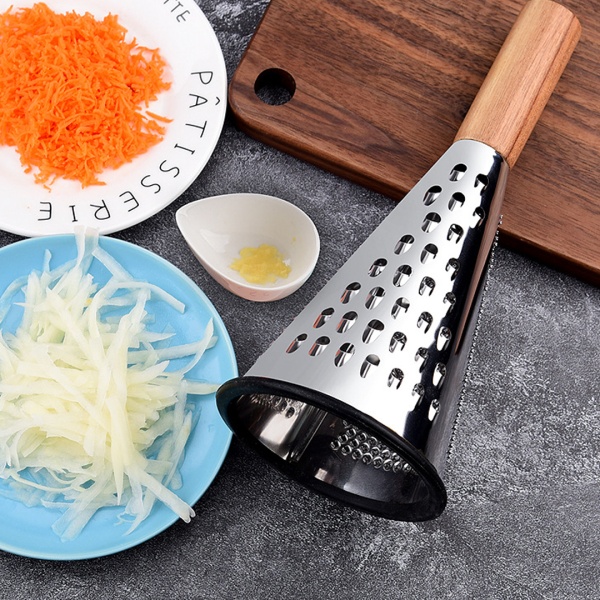 Терка конусная 3 стороны 26*12 см дерево