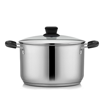 Кастрюля с мерной шкалой 22см 4,5л.Salvador