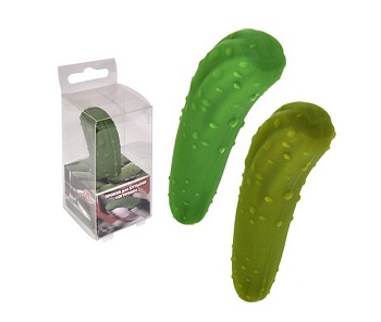 Пробка для бутылки силикон, Огурчик