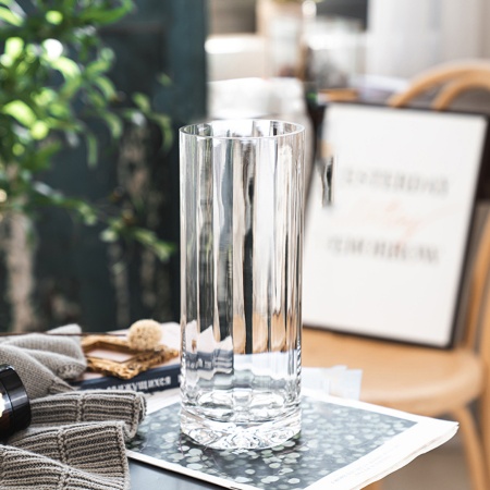 Ваза 30*10см, рефленая