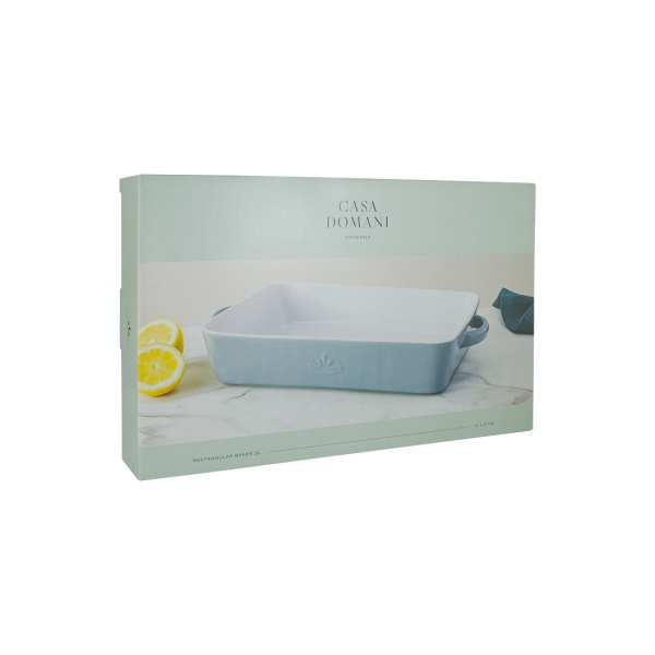 Лоток прямоугольный 3л 31*21см серый Moderna