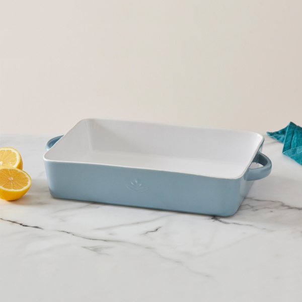 Лоток прямоугольный 4л 35*23см серый Moderna