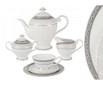 Сервиз чайный 21 предмет 6 персон Бостон