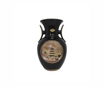 Ваза 25см. Пагода в сакуре