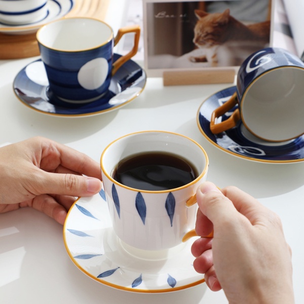 Чайная пара 200 мл Морская коллекция