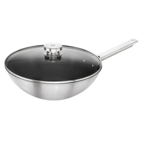 Вок 30см стеклянная крышка Joy Plus