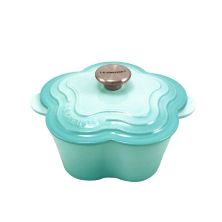 Кокот 20см 2л Цветок бирюза