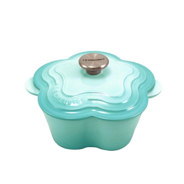 Кокот 20см 2л Цветок бирюза