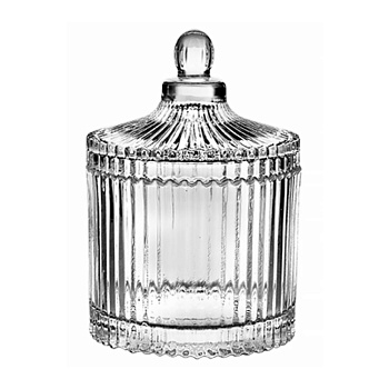 Сахарница стекло 10*5см.