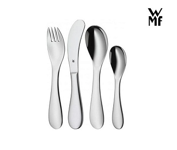 Набор детский столовые приборы 4 предмета Knuddel Набор детский столовые приборы 4 предмета Knuddel