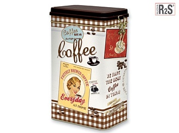 Банка 20*13*7см. Coffee