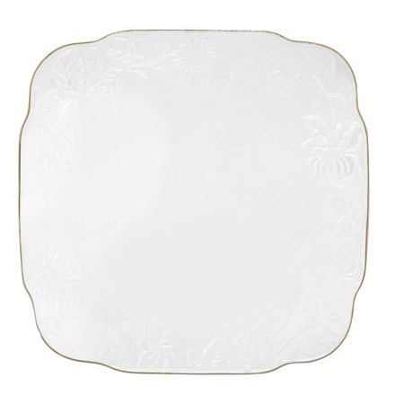 Тарелка квадратная 26см.