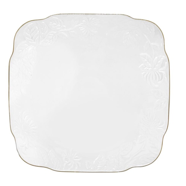 Тарелка квадратная 26см.