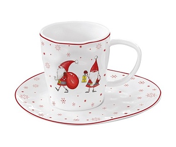 Чайная пара 250 мл Гномы