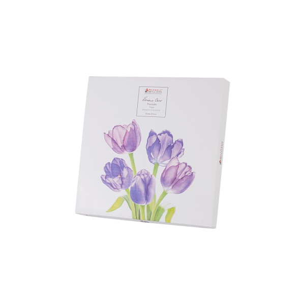 Тарелка закусочная 20см Флориада Тюльпаны