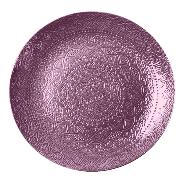 Блюдо 36см. бордовое Элеганс