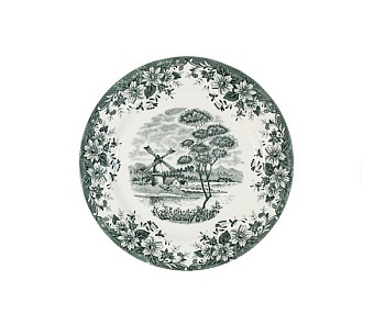 Тарелка 21см. Мельница