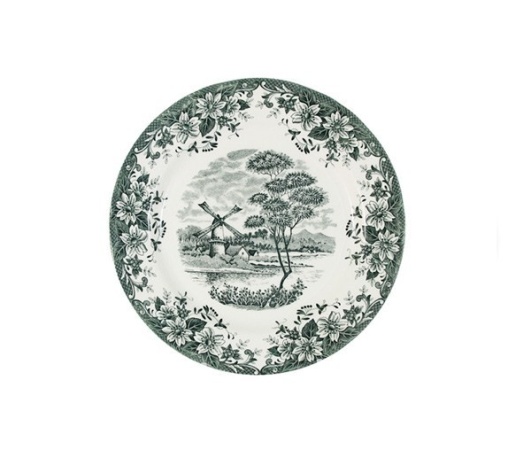 Тарелка 21см. Мельница