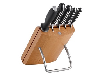 Набор ножей 5предметов+подставка Zwilling Pro