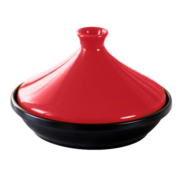 Тажин керамический 24*15,5см красный
