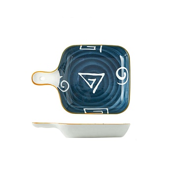 Тарелка закусочная 16см Морская Коллекция