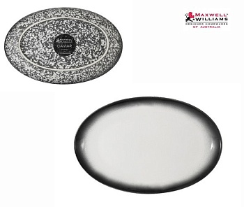 Блюдо овальное 25*16см. гранит Икра