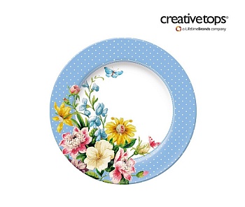 Тарелка 21см. Blue Spot English Garden