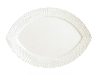 Блюдо овальное 23см. Satinique