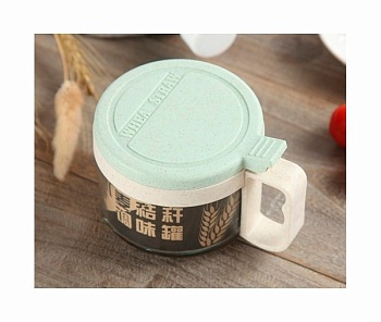 Банка 300мл. 7см. стекло пшеничная солома