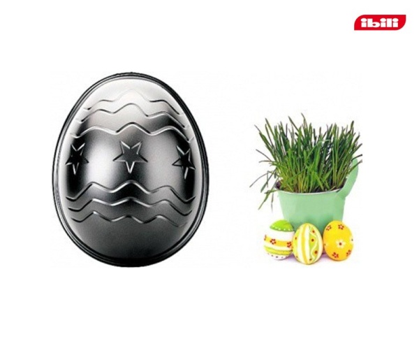 Форма для выпечки пасхальное яйцо 26*21см.