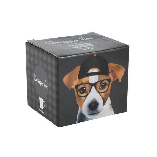 Кружка 0,35л. серый Джек