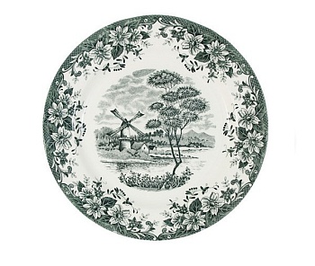 Тарелка 26см. Мельница