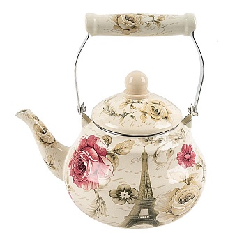 Чайник эмалированный 2,5 л Париж