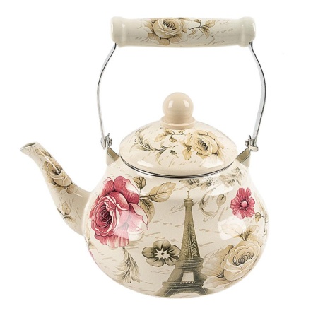 Чайник эмалированный 2,5 л Париж