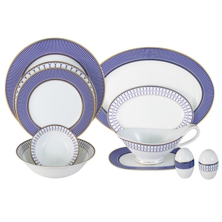 Сервиз столовый 50 предметов 12 персон Адмиралтейский