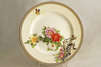 Тарелка 27см. Японский сад