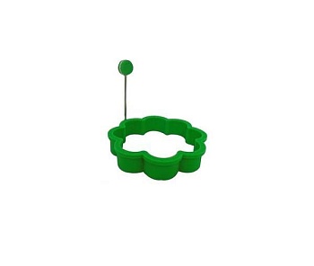 Форма цветок для яйца силикон 10*2см. L