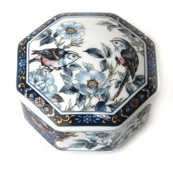 Шкатулка 8см Oriental Blue