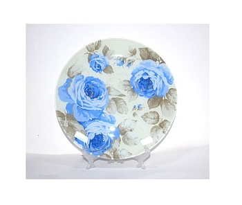 Блюдо 32см. Blue Flowers