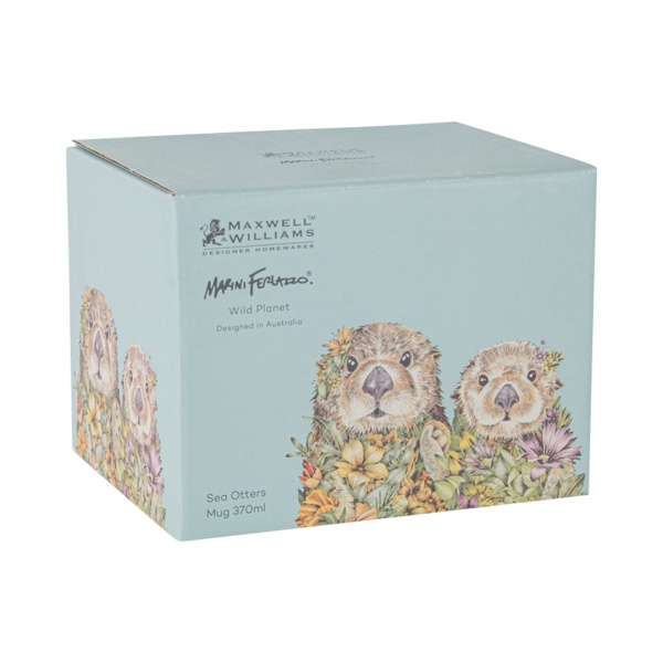 Кружка 0,37л. Живая планета Бобры