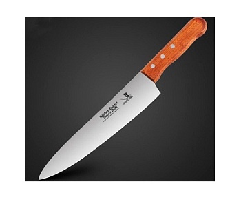 Нож для повара 25см. деревянная ручка