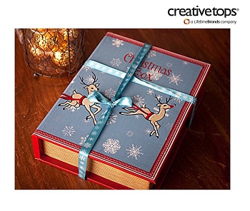 Книга для рецептов деревянная Yuletide Sleight Ride Книга для рецептов деревянная Yuletide Sleight Ride