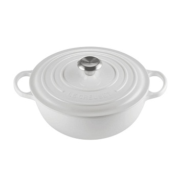 Кастрюля 26см 4,1л белая