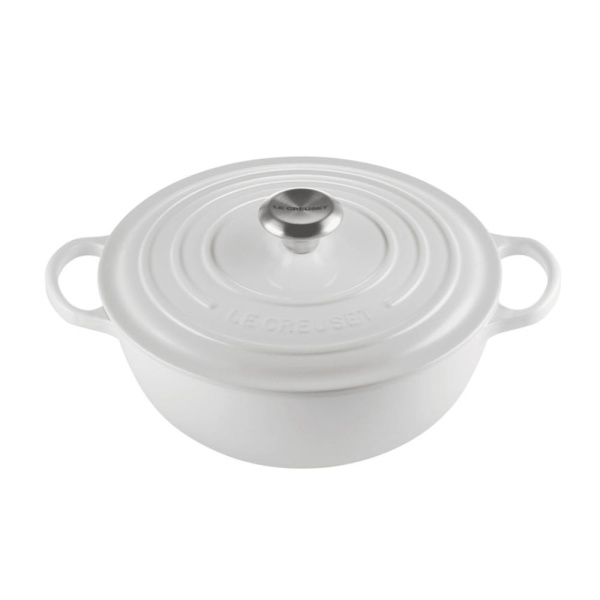 Кастрюля 26см 4,1л белая